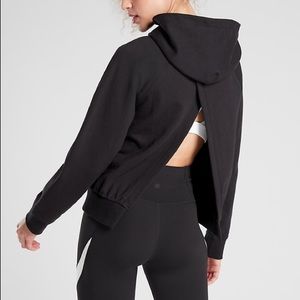 🔆NWT Athleta Open-back Hoodie Sweatshirt